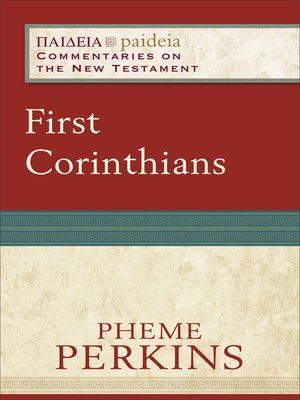 cover image of First Corinthians